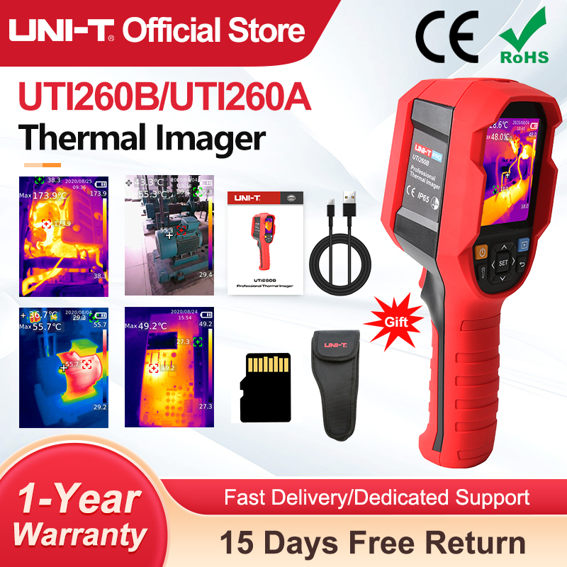 Nf 521 Thermal Imaging Camera - UNI-T UTI260B UTI260A Тепловизионная камера 256X192