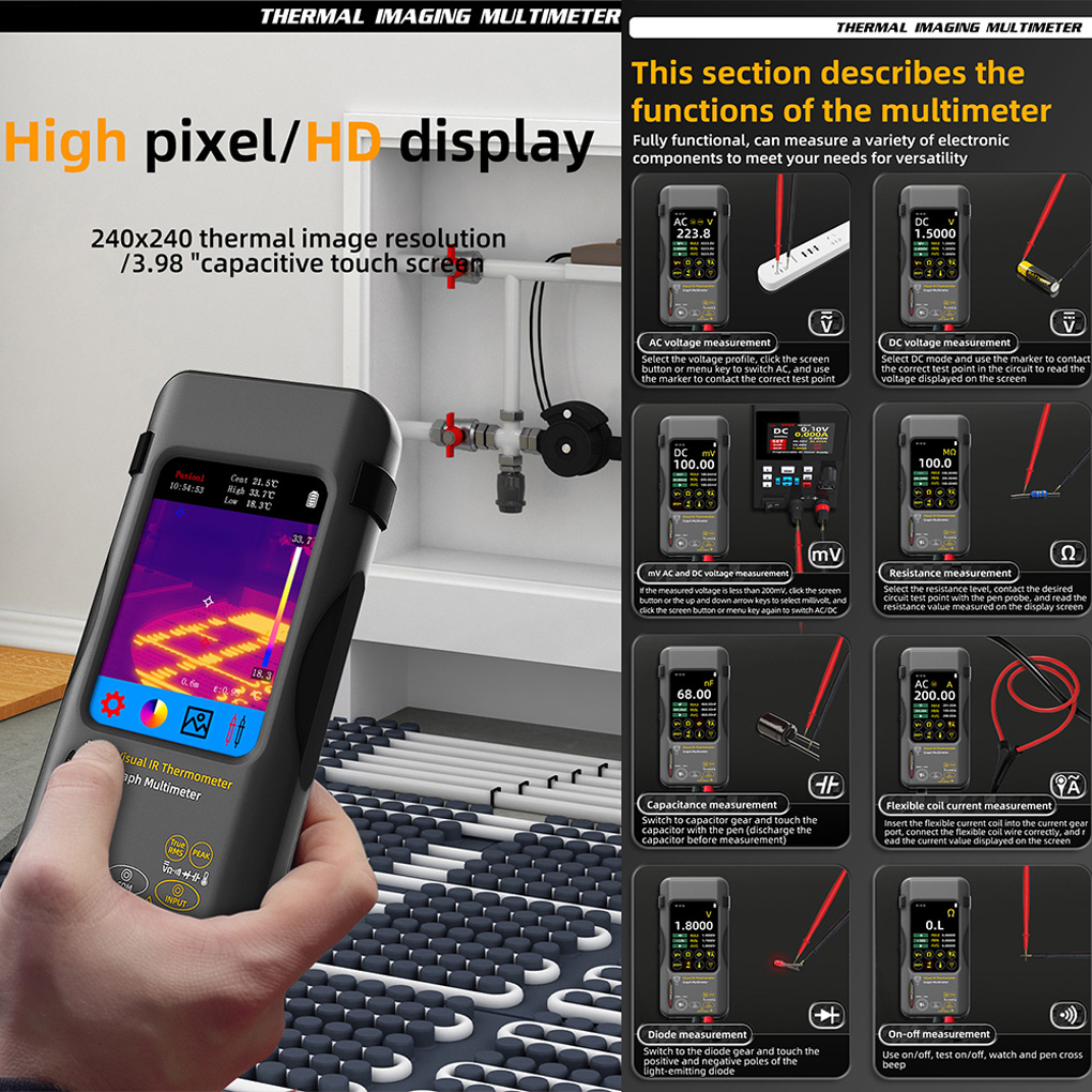 Nf 521 Thermal Imaging Camera - SH7 320x320 Тепловизор Камера 20000 отсчетов