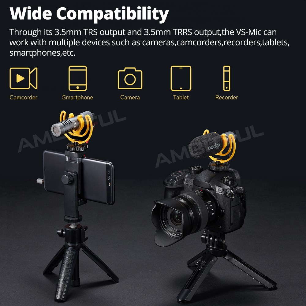 Компактный микрофон Godox VS-M – обзор и цена Seek Compact Pro Android