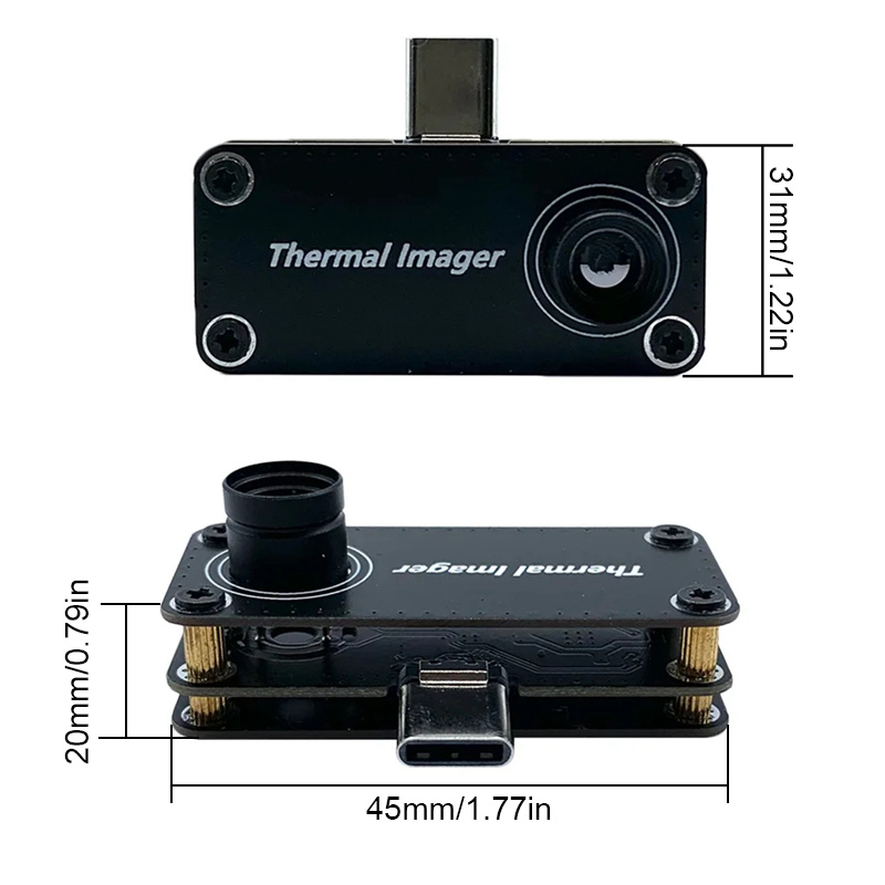 TIOP01 Тепловизор 32x32 для мо – обзор и цена Tiop01 Thermal Camera