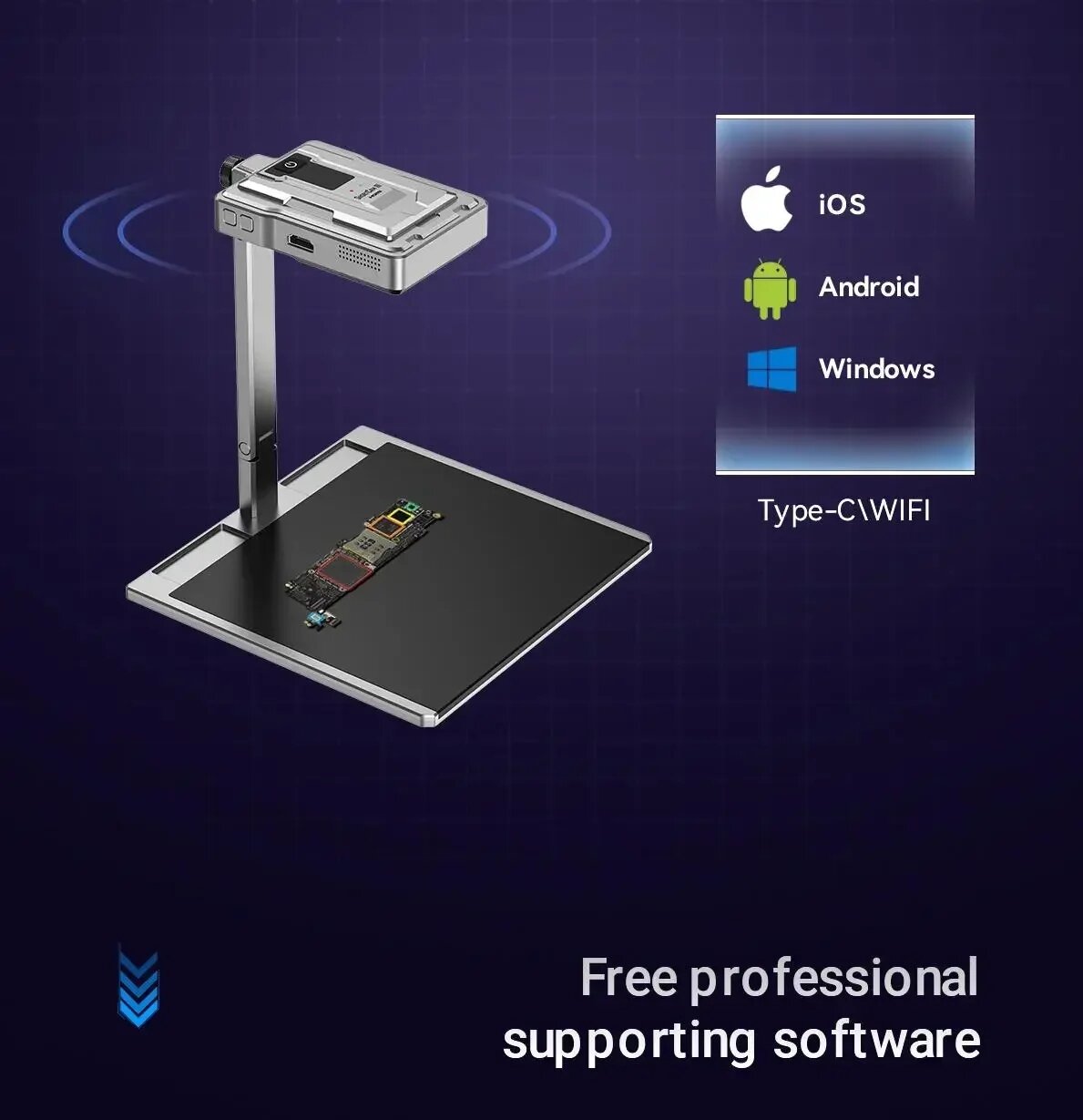 LANGCHI ShortCam III 4K Инфрак – обзор и цена Pcb Short Circuit Thermal Diagnostics